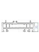 Elargisseur de 20 mm - Blanc RAL 9010