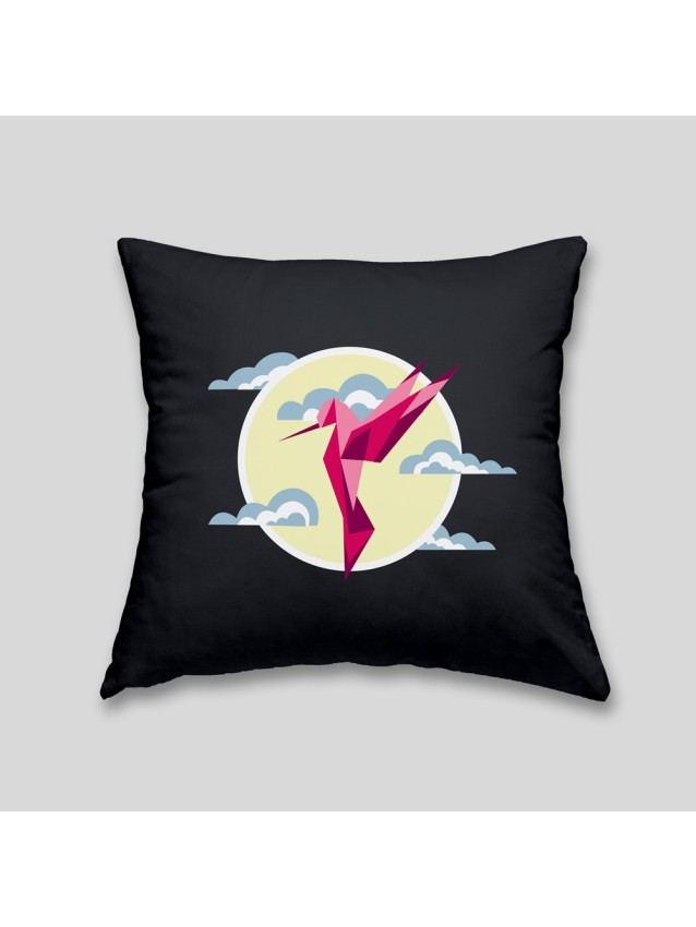 Coussin colibri
