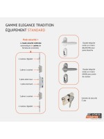 Porte d’entrée PVC BIRDY Rose – Panneau mouluré & vitrail floral – Gamme Élégance Tradition