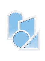 Fenêtre PVC de Forme sur Mesure – Gamme Élégance | Cintre, Trapèze, Triangle