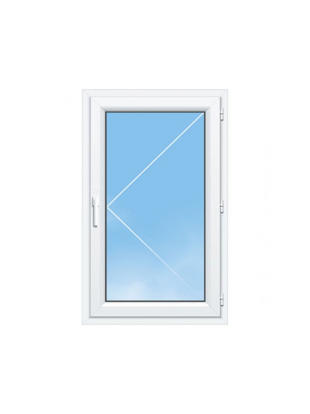 Fenêtre PVC 1 Vantail sur Mesure – Gamme Élégance