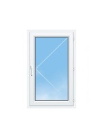 Fenêtre PVC 1 Vantail sur Mesure – Gamme Élégance