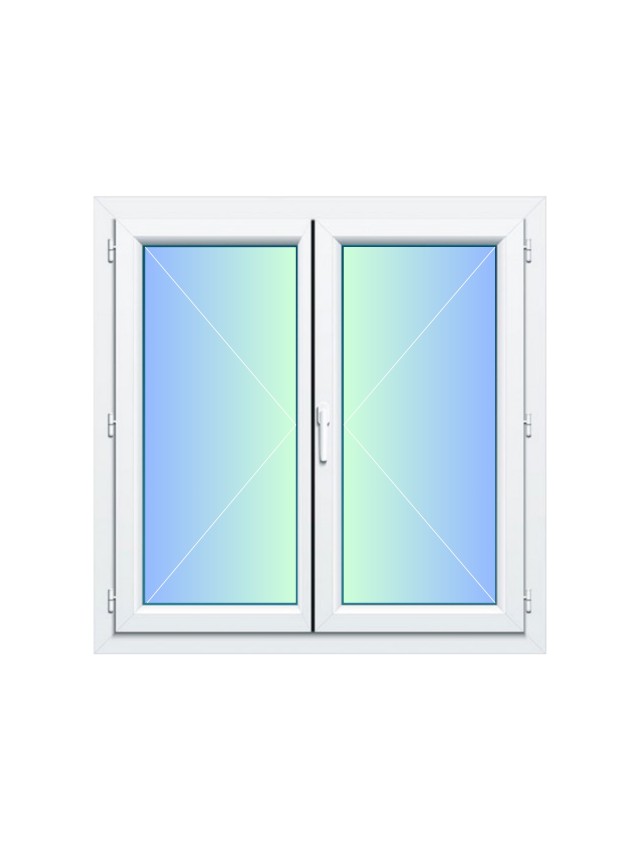 Fenêtre PVC 2 vantaux sur mesure | Gamme Classique